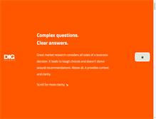 Tablet Screenshot of diginsights.com